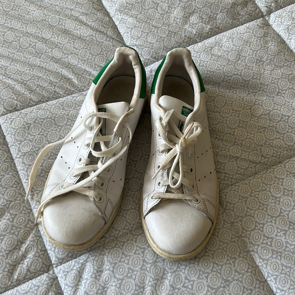 Adidas green Stan smiths